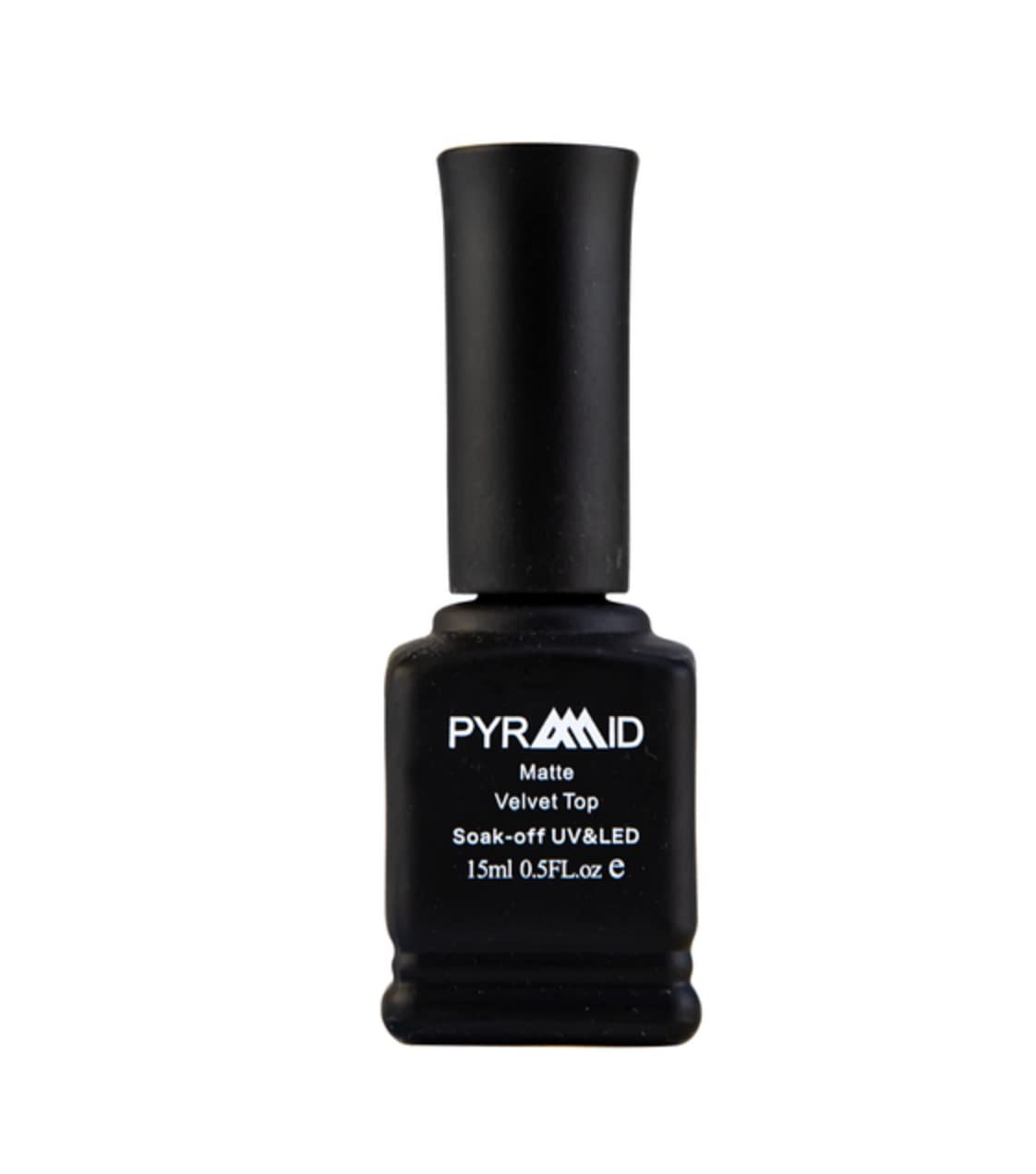 Tori + Mika Pyramid Professional 0.5oz Gel Soak Off UV/LED Gel Top Base Coat Nail Polish Manicure Lacquer Matte Velvet Dip Liquid Rubber Chrome Base Top Home Salon Professional Nail Art DIY