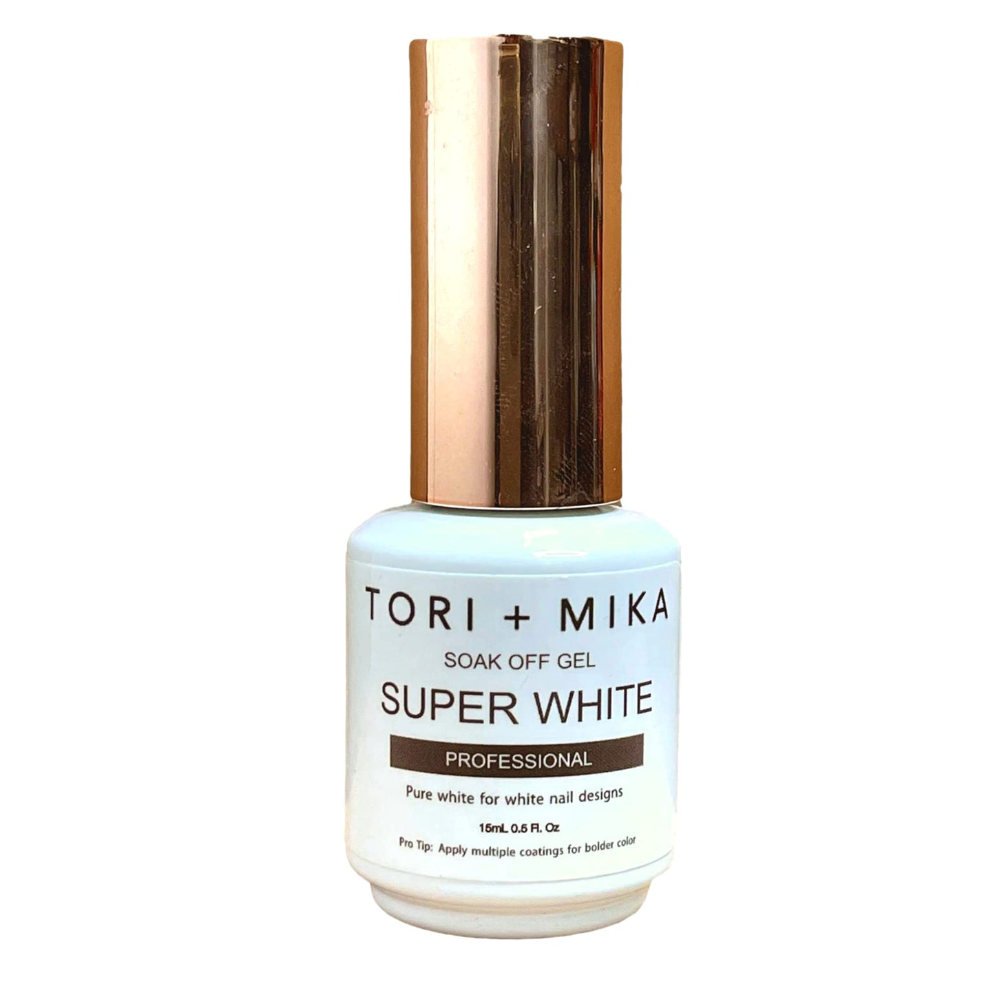Tori + Mika Gel Polish Soak Off No Wipe 0.5oz Nail Polish LED/UV Lamp Cure Great work on Natural and Fake Acrylic Nails Fun Home Salon Professional Nail Art DIY Haloween