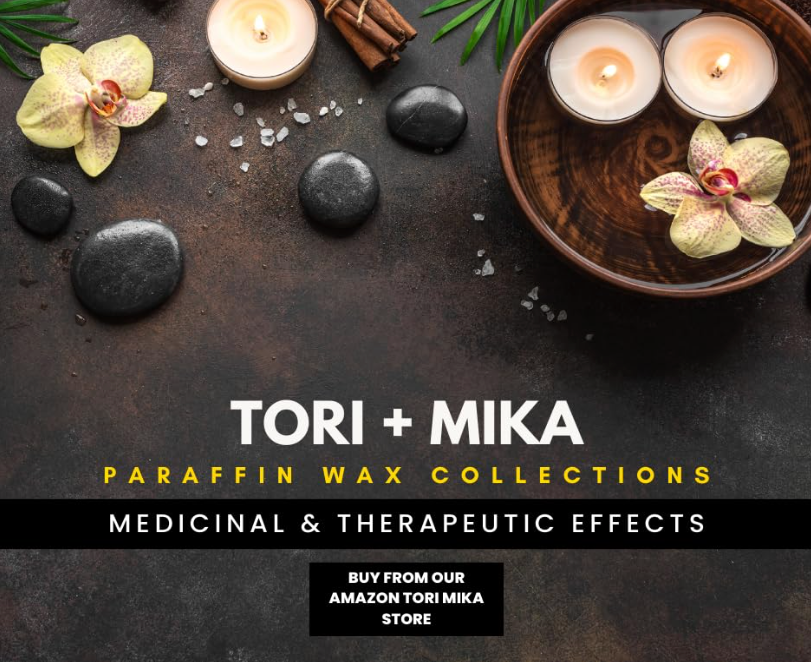 TORI MIKA Paraffin Wax Refills, 6 lbs Peach Scented Paraffin Wax Beads Blocks for Paraffin Bath, Paraffin Wax Machine Refills for Hand Feet Dry Skin, Relieve Stiff Muscles and Pain, Deep Hydration