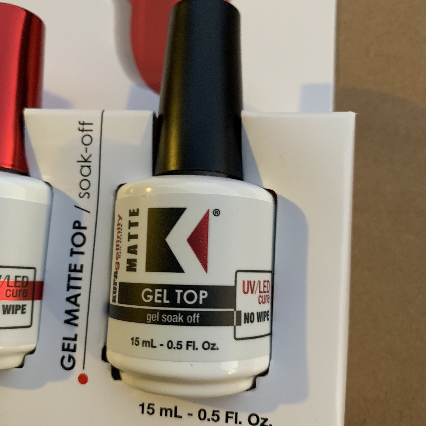 Kupa GelFinity Soak Off Gel UV/LED 0.5 oz | Top Coat No Wipe MATTE FAST SHIPPING